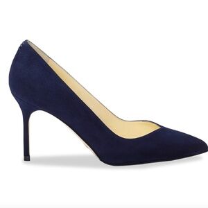 NWOT Sarah Flint Navy Perfect Pump 85